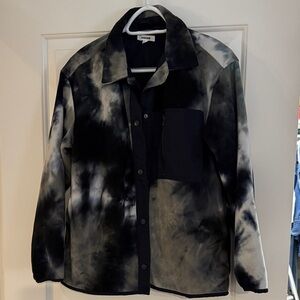 Garage Tie-Dye Button-up Lightweight Jacket